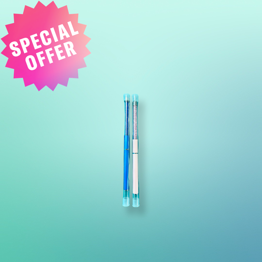 Eyelash Brush, with Cover Rhinestone Decoration Daily Makeup Eyelash Spoolies