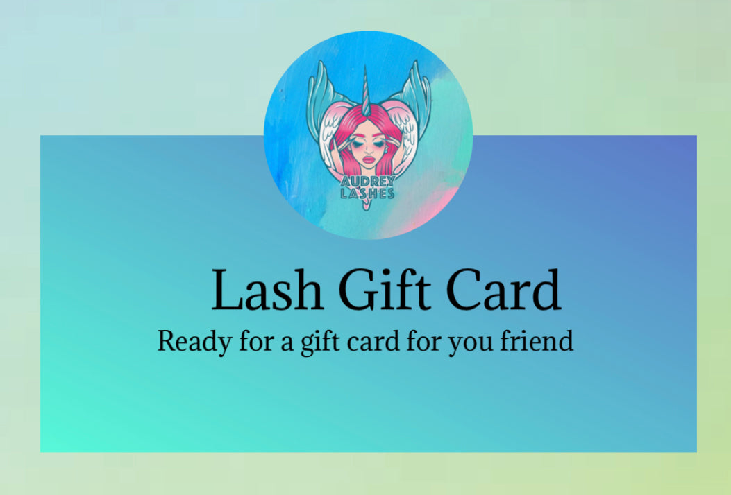 Lash gift card