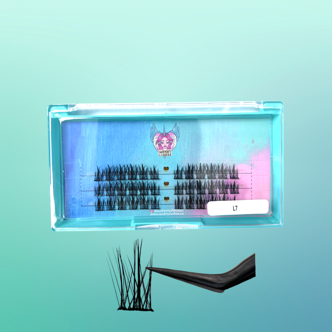 L7 DIY cluster lashes -3Rows