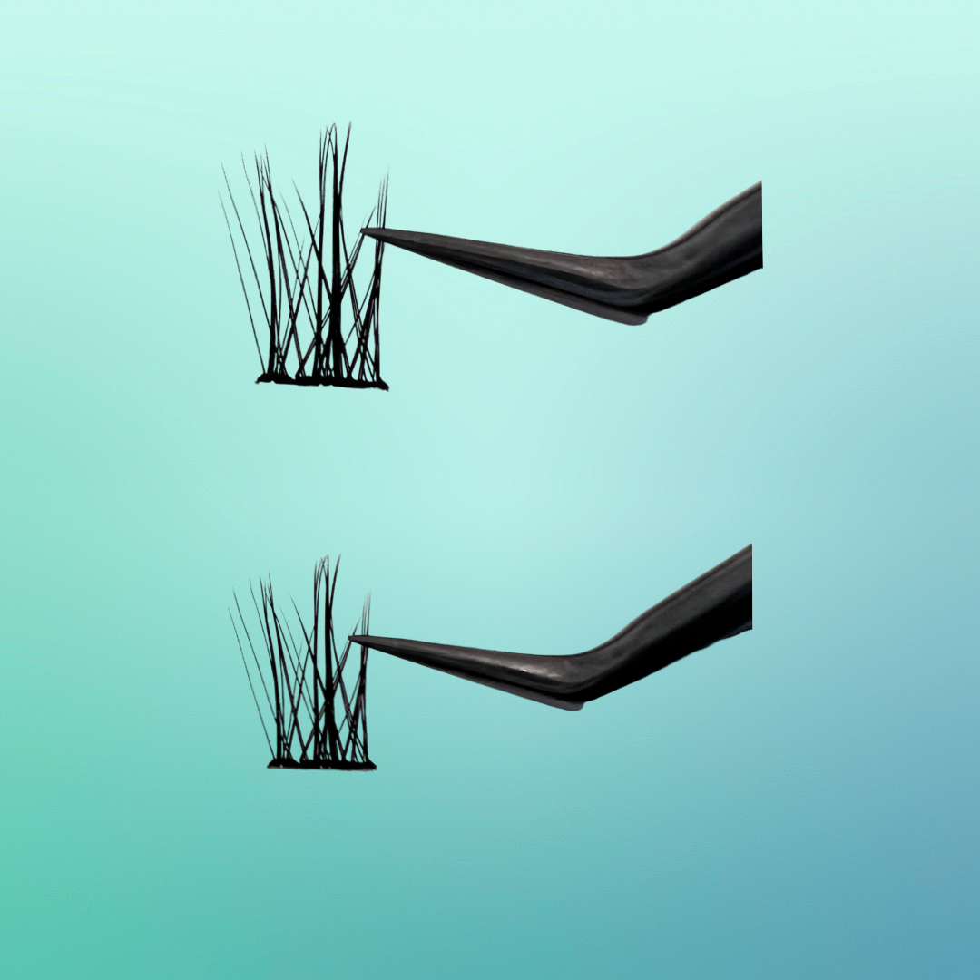 L7 DIY cluster lashes -3Rows
