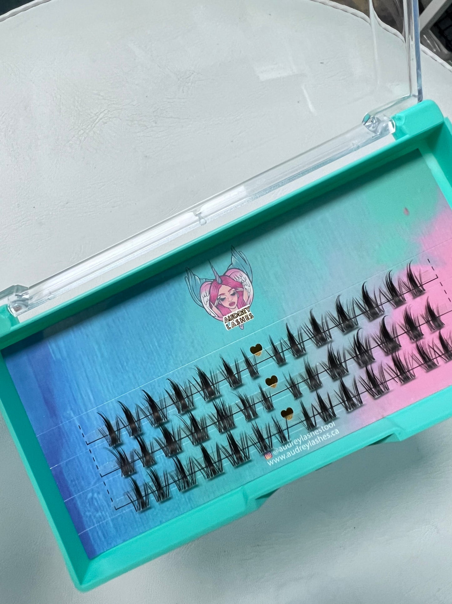 Moonlight DIY cluster lashes -3Rows