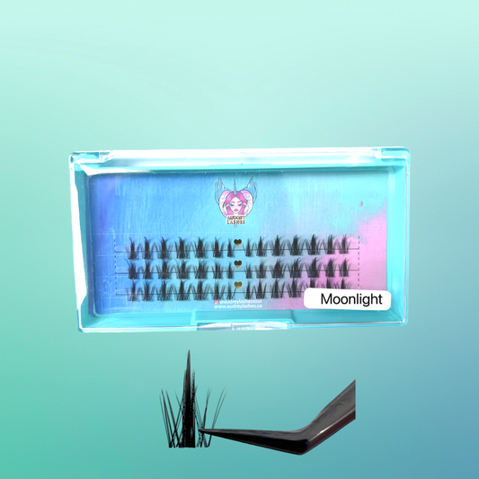 Moonlight DIY cluster lashes -3Rows
