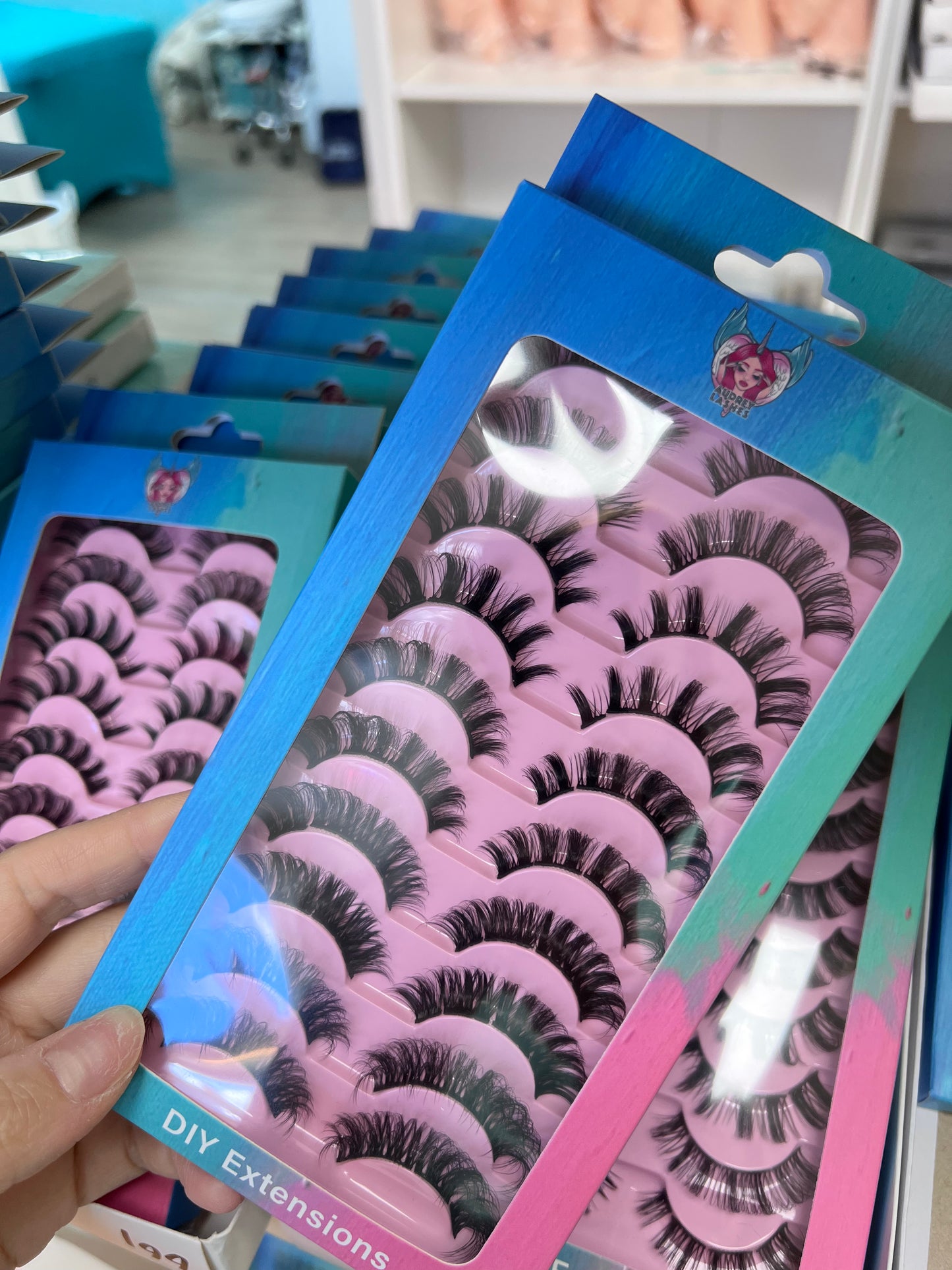 New Mixing Box Cluster Lashes -10pairs