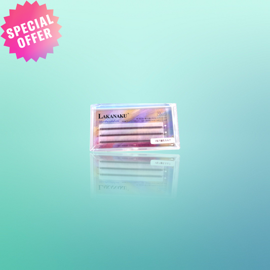 LAKANAKU V style lower lashes individually mixing length tray 5mm-7mm